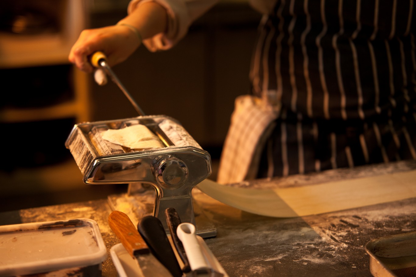 pasta making